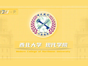 Northwestern University Modern College student clasa de activitate șablon ppt general