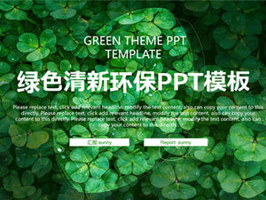 Primăvară verde, mic, proaspăt, protecția mediului, temă, rezumat, plan de lucru, șablon ppt