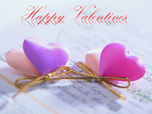 Love Rose CINTA ANDA 5 template gambar latar belakang Hari Valentine ppt (1)