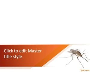 Mosquito Шаблон PowerPoint