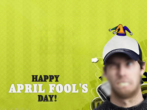 Happy April Fool's Day-drôle et délicat modèle de ppt Halloween