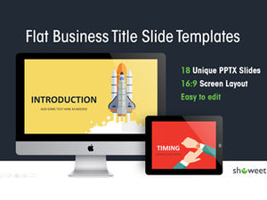 Pure hand-painted cartoon style simple and exquisite business ppt template