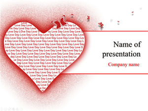 Full of love and flying butterflies-a ppt template suitable for couples to confess