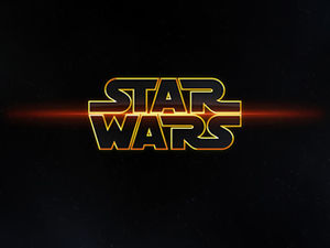 Modelo de ppt de tema de filme de ficção científica de Star Wars