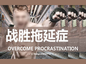 "Superare la procrastinazione" leggendo le note modello ppt
