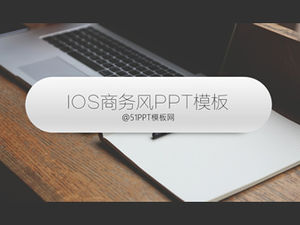 Apple ios Business Style Office-Serie ppt Vorlage