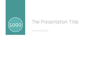Concise and flat data presentation ppt template