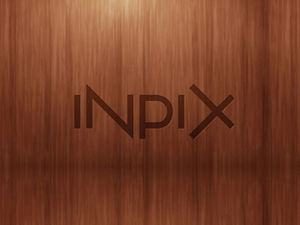 Coréia INPIX empresa bela moda madeira grão fundo modelo ppt