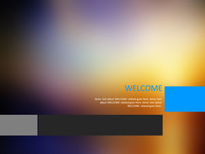 Simple win8 tile ios background ppt template
