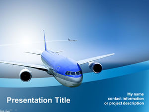 Adatto per il trasporto di passeggeri aerei e il trasporto di merci modello ppt