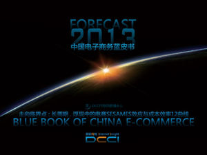 Forecast2013中國電子商務藍皮書-DCCI短版