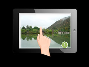tutorial de producție ppt efect de navigare ipad touch