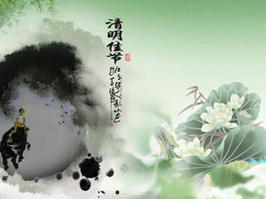 Plantilla ppt del festival de Ching Ming