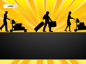 Business travel ppt template