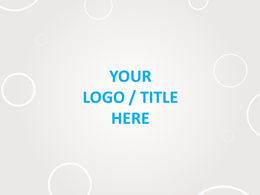 Circle creative simple and generous ppt template