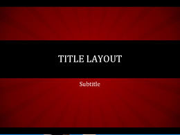 Festive red background widescreen ppt template