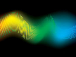 Kolorowy pasek świetlny PPT szablon obrazu tła