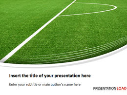 Download do pacote de três conjuntos de modelos de ppt relacionados a esportes de futebol