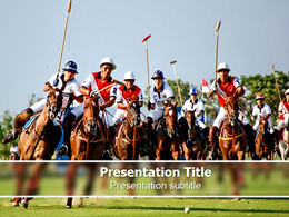 Polo sports ppt template