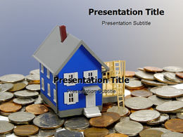 Small house financial industry ppt template
