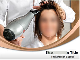 Beauty salon industry ppt template