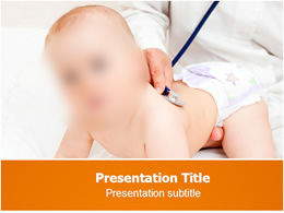Baby health checkup ppt template