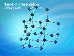Dos conjuntos de plantillas ppt de biotecnología de diagrama de estructura de fórmula molecular