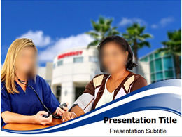 European and American medical industry ppt template