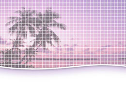 Purple coast ppt template