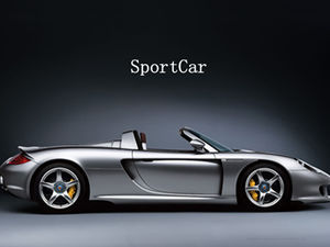 Top seven in the world's top sports car series introduction ppt template