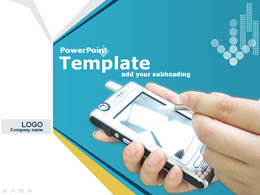 Mobile business ppt template