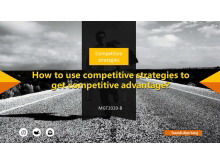 Menjalankan template slideshow latar belakang orang bisnis