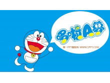 Dynamic Doraemon PPT template