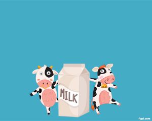 Milk PowerPoint Template