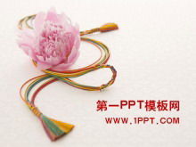 Descarga de la plantilla PPT elegante y hermosa de estilo chino