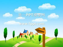 Bel cartone animato modello PPT download