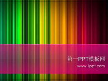 Color fashion PPT template download