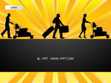 Business travel tourism PPT template