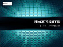Download gratuito del modello PowerPoint di tecnologia astratta