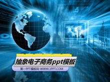 Modelo de ppt de e-commerce abstrato