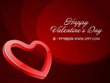Download template slideshow Romantis Tanabata Hari Valentine dengan latar belakang cinta kristal