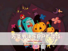 Téléchargement du modèle PPT Happy Halloween Happy Halloween