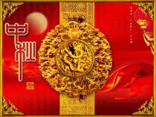 Exquisite Chinese style Mid-Autumn Festival PPT template download