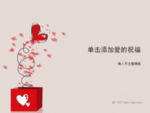 Template Elegan Hari Kasih Sayang Cinta PPT