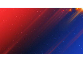Image de fond PPT ciel étoilé dégradé rouge et bleu