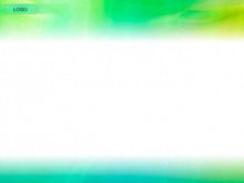 Colorful green technology PPT background picture