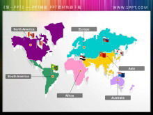 Pobierz zestaw materiałów do pokazu slajdów z mapą świata