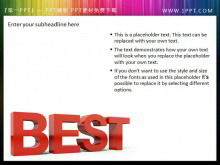 best and up slide art word material