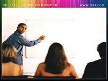 Explicación y material de personaje de PPT de conferencia