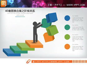 40 наборов цветных и практичных наборов диаграмм PPT